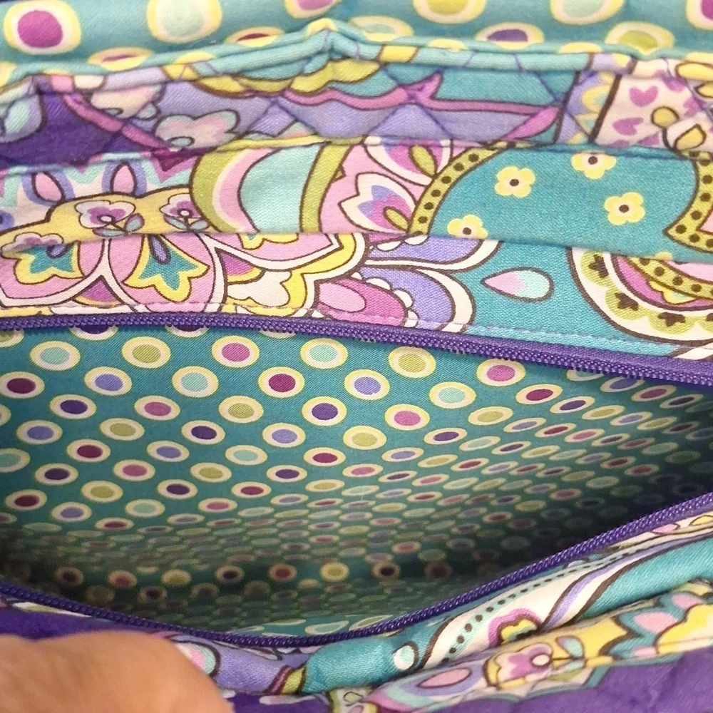 Vera Bradley Floral Quilted Laptop Tote – Fits 15